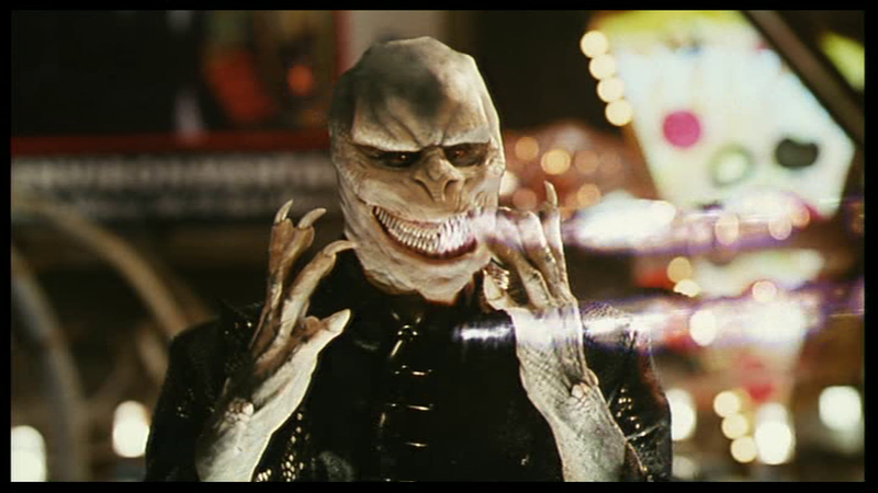 Hopper never quite got over being turned into even more of a freaky looking character than usual.